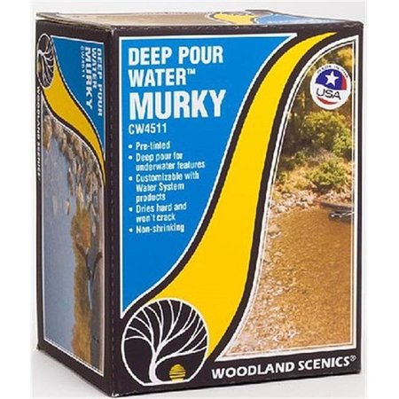 WOODLAND SCENICS Woodland Scenics WOO4511 Deep Pour Water - Murky WOO4511